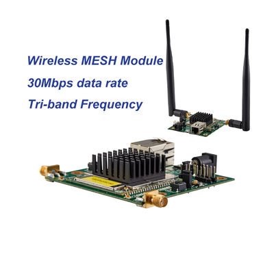 خرید ماژول 30Mbps IP MESH رادیوهای بی سیم NLOS و TTL تولید آنلاین