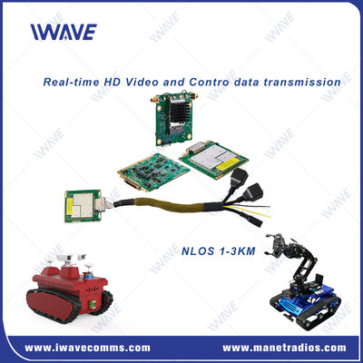 خرید FHSS Ultra Miniature Digital Video Transceiver 20km Range برای UGV / ربات تولید آنلاین
