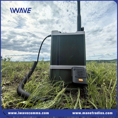 شبکه ارتش Manpack رادیو 350MHz-390MHz UHF Manpack نظامی