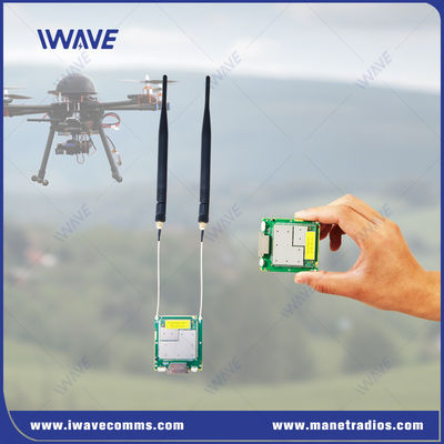 مینیاتوری Tri Band IP MESH 10km Drone Video Transmitter FHSS در سطح PCB