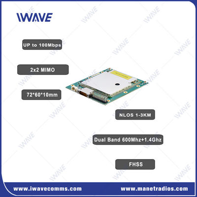 100Mbps IP MESH ماژول MIMO لینک داده های دیجیتال برای داده های ویدیویی و تله متری