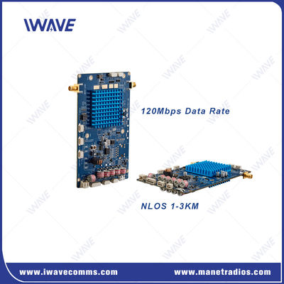 ماژول IP بی سیم دیجیتال 10-15km 120Mbps برای داده های ویدیویی و کنترل 4K